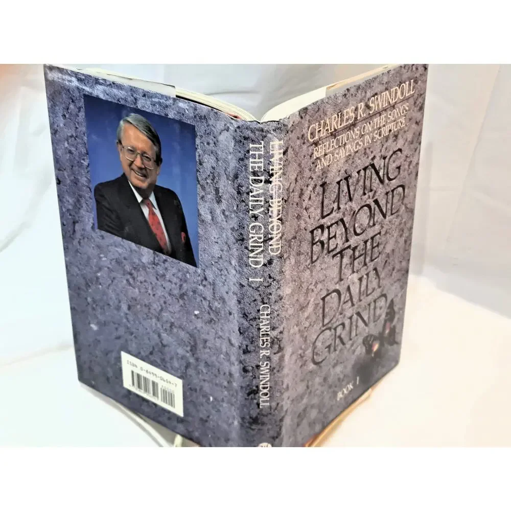 Living Beyond the Daily Grind by Charles Swindoll (1988 1st Ed. 2Vol. HC + DJ)